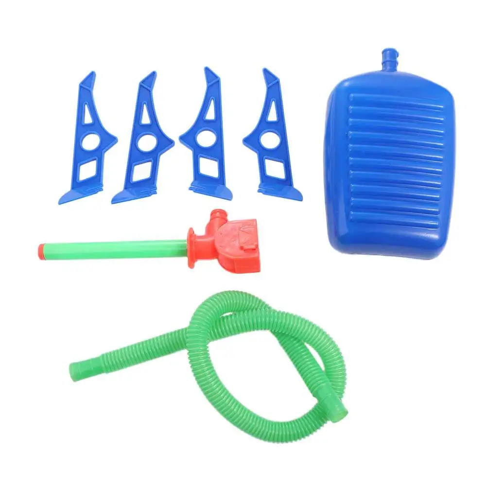 Flying Jump Sport Child Play Set Fire A Rocket Flash Launch Rocket Foot Transmitter Small Rockets Foot-stepping Rocket