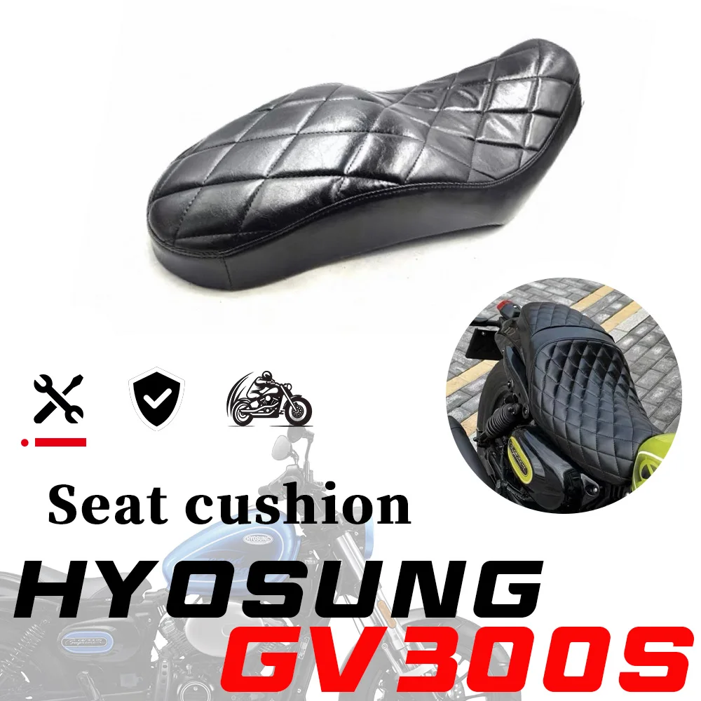 Motorcycle Comfortable Seamless Two-Up Seat Full Seat Assembly Fit FOR Hyosung GV300S GV125S gv 125s gv300s