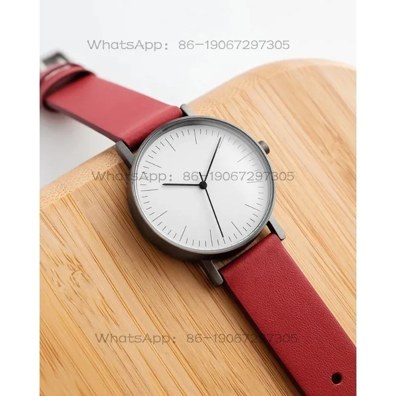 B001 Stylish Simple Quiet Men's and Women's Waterproof Stainless Steel Watch