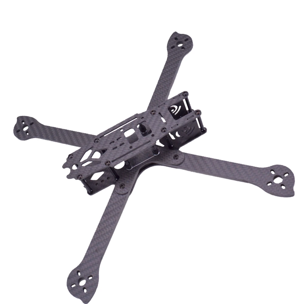 إطار حرة 3K من ألياف الكربون الكاملة XL5 / XL6 / XL7 V2 True X 5 بوصة 6 بوصة 7 بوصة FPV إطار حر