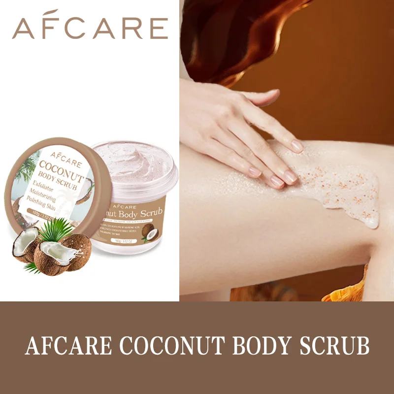 Coconut Scrub Exfoliating Collagen Body Scrub Polishing Body Foot Skin Whitening Exfoliate Skin Clean Pores Remove Dead Skin