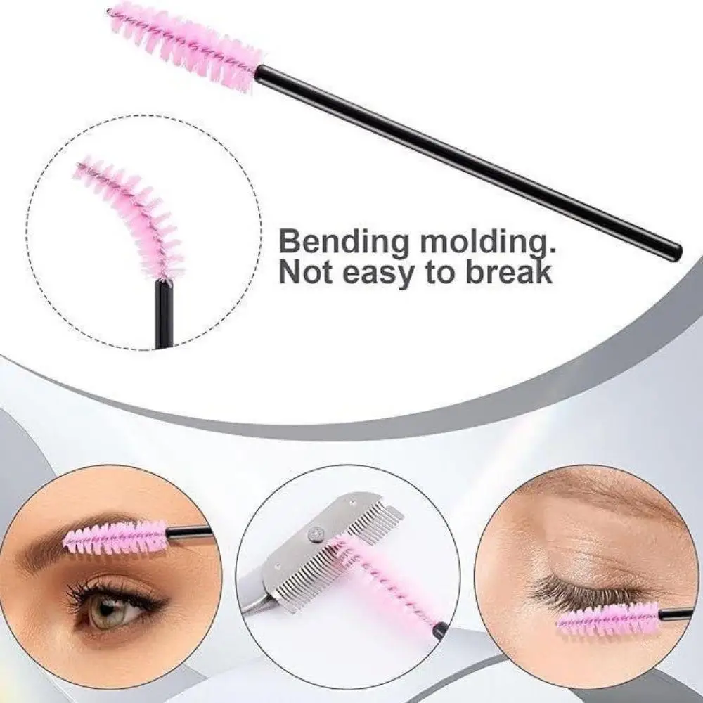 1 PCS Stainless Steel Eyebrow Trimmer Scissors With Comb Brush High Quality Makeup Scissors Eyebrow Trimming Eye Brow Clip Tools