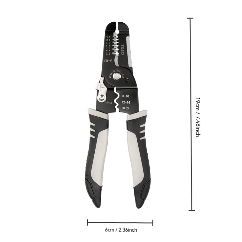 Professional Electrician Tools:Automatically Strip, Cut, Crimp, Weld. Your All-In-One Professional Tool For Efficient Work.