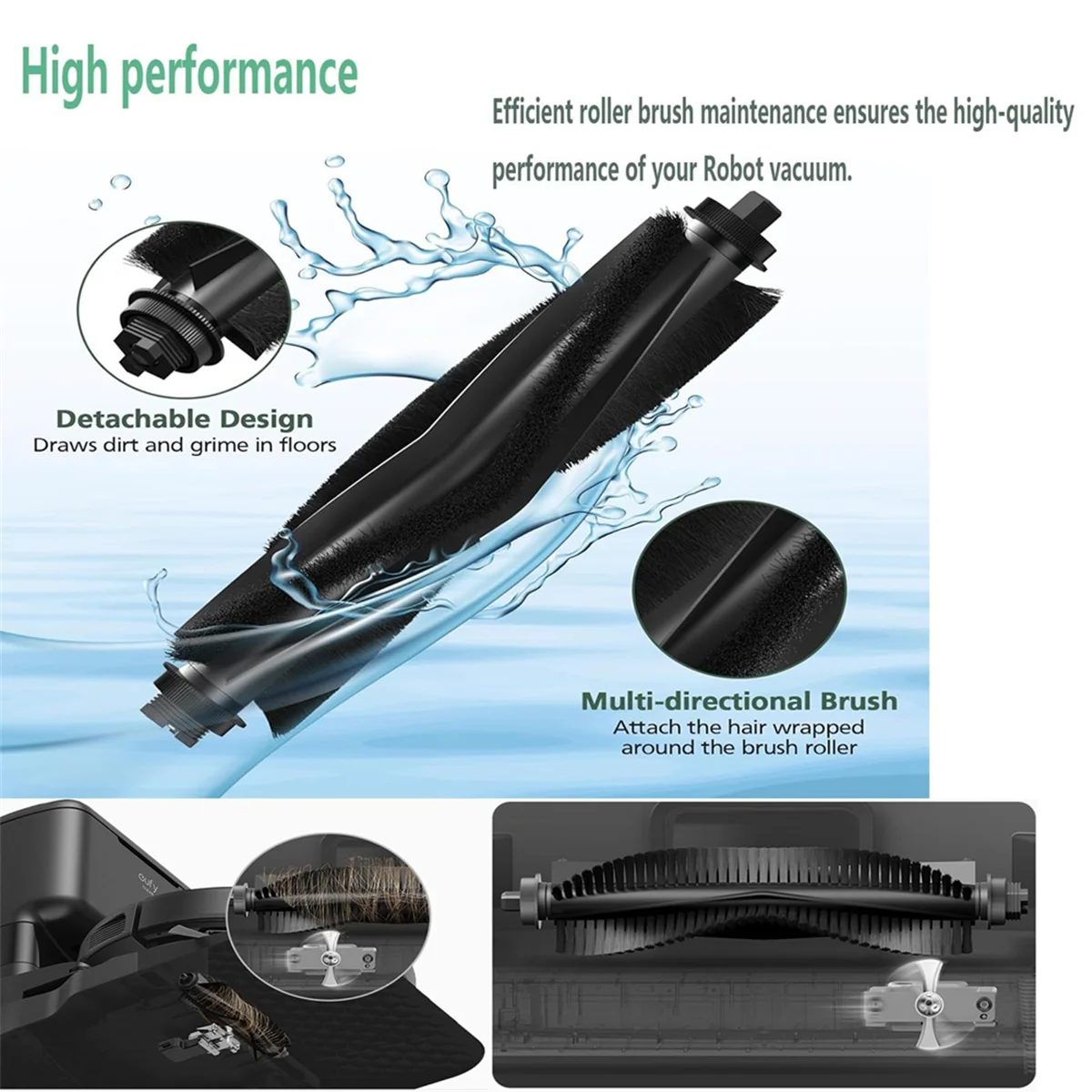 L60/ L60 / L50/ L50 진공 액세서리 필터 및 폼 필터 먼지 봉투용 FZFZ 교체 부품