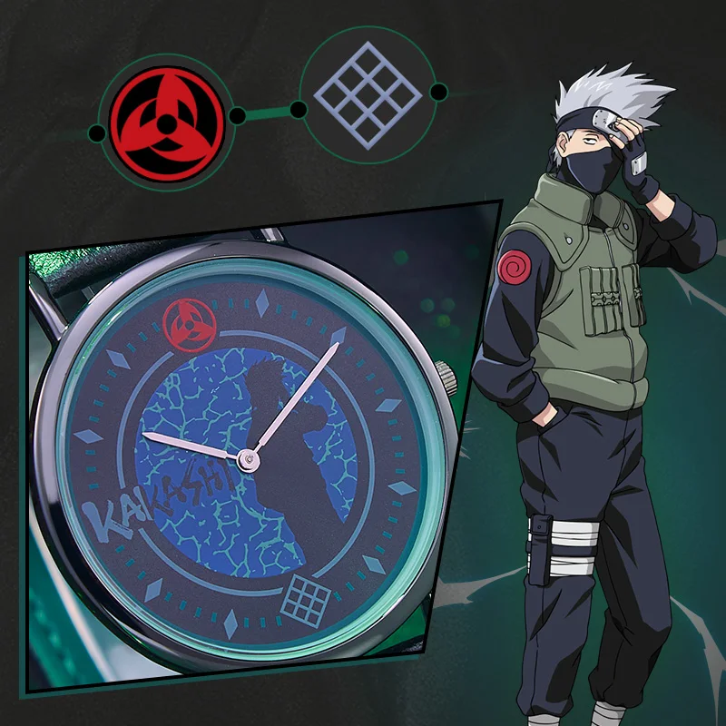 

Anime Quartz Watch Naruto Uchiha Itachi Sasuke Uzumaki Character Theme Watches Student Fashion Watch Gift