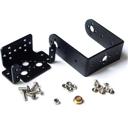 1set 2 DOF Short Pan And Tilt Servos Bracket Sensor Mount Kit For Compatible MG995 Wholesale Retail