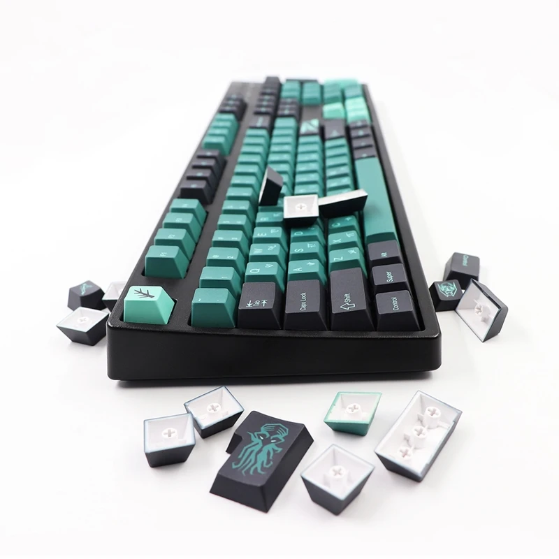 Perfil cereza subcama tinte PBT 135 teclas para clones interruptor MX mecánico