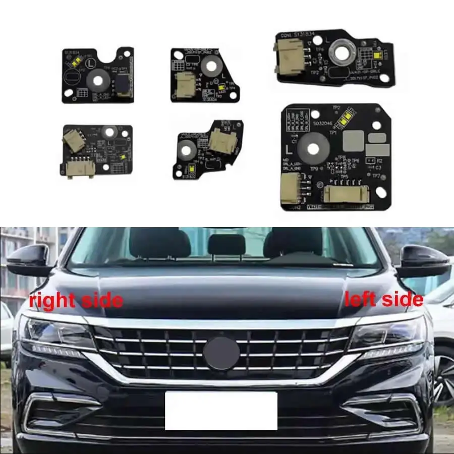

For Volkswagen VW Passat 2019 2020 2021 High Configuration Replace Headlight DRL LED Board Daytime Running Light Source Module