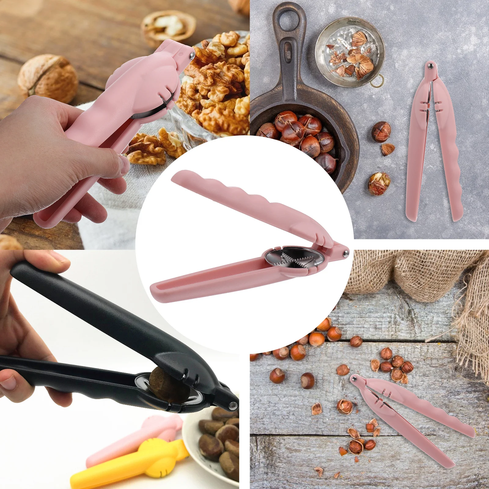 

1Pcs Reliable Walnut Cracker Professional Nut Opening Helper for Kitchen Use Nut Cracker Walnut Clip Snacks Nutcracker