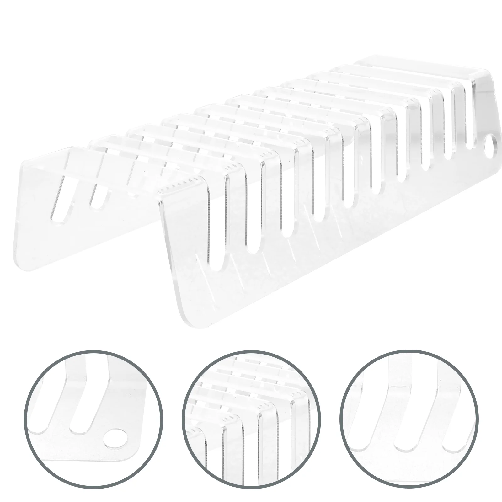 

Storage Mobile Phone Charging Base Tablet Holder Docking Station Acrylic Cell Multi-grid Shelf