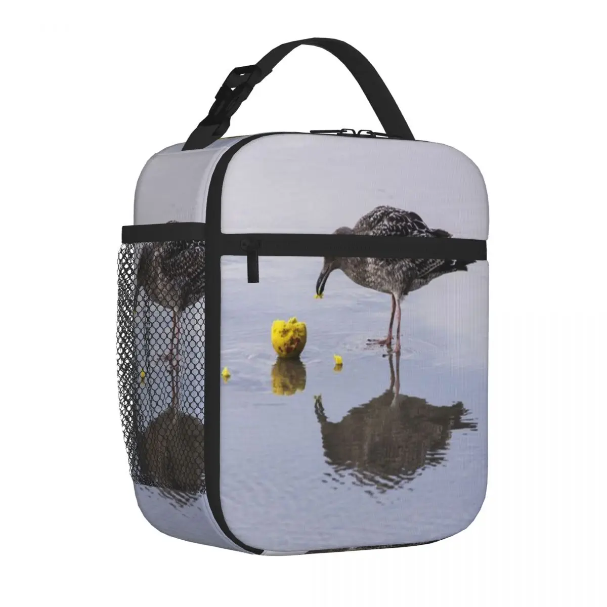 Hot Sale This Is Delicious! Dual Use Large Lunch Bag Overnight Trip Insulated Lunch Pouch
