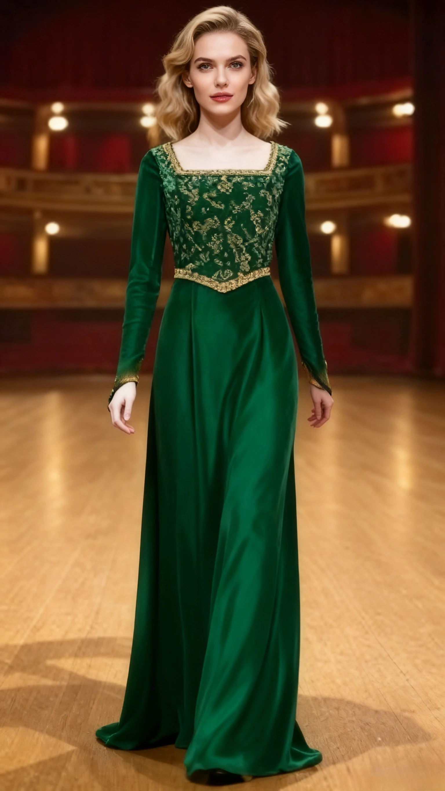 

Anime Princess Green Dress Fiona Dress Shrek Cosplay Green Fancy Fantasy Party Suit Role Play for Adult Role Playing Clothing