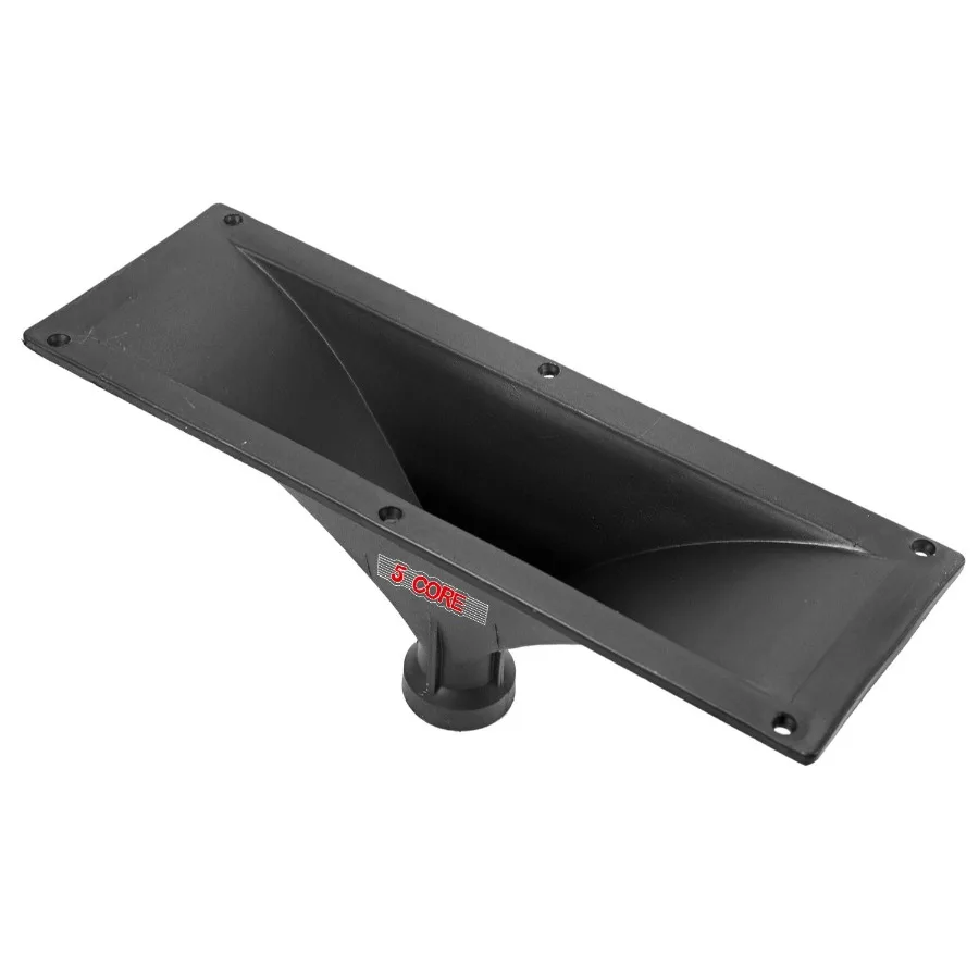 

5 CORE 15x5 Rectangle Plastic ScrewOn Horn for Assorted Speaker Cabinets 34mm Throat HISE 15X5 1PC