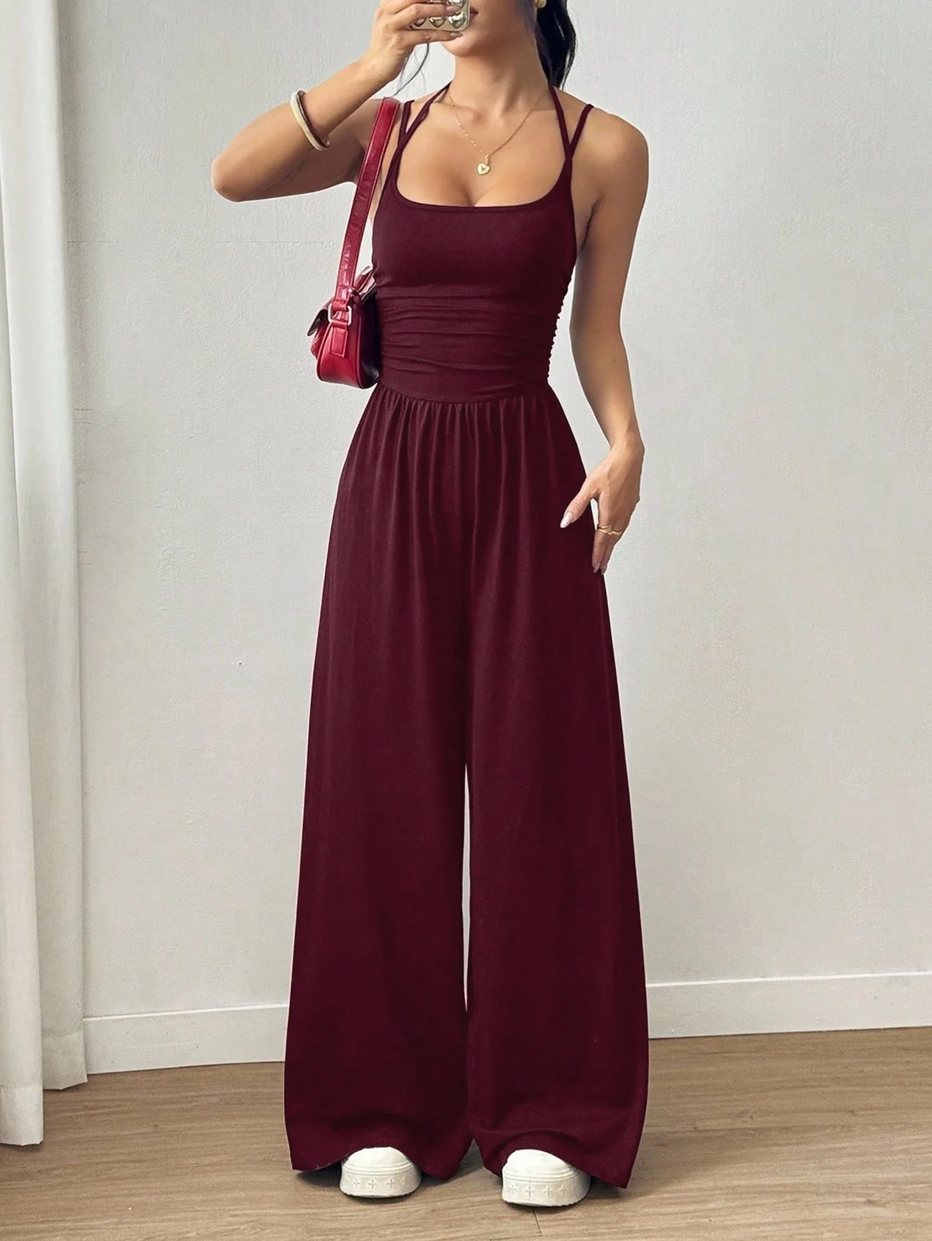 Thumbnail 3 - #9 Cheap Womens Wide Leg Jumpsuits Worth Buying