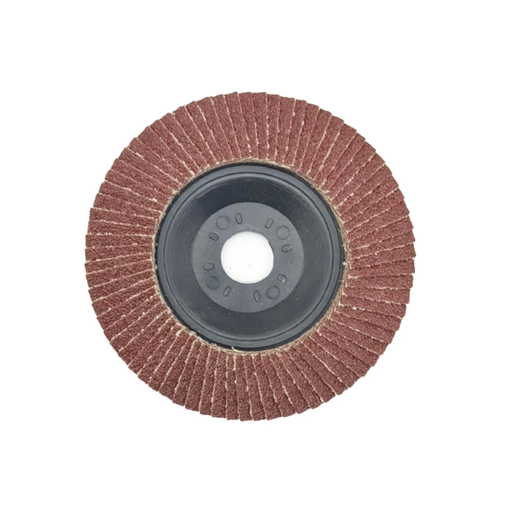 Get the Best Performance with Louver Blade Red Sand Grinding Polishing Wheel Flap Discs Suitable for All Materials