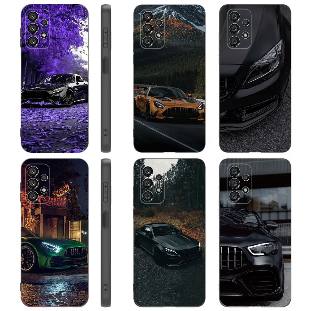 B-Benz-z A-AMG GT  Phone Case For Samsung Galaxy A91,A80,A73,A72 ,A71,A53A52,A32 ,A31A22,A21s,A20,Black Cover