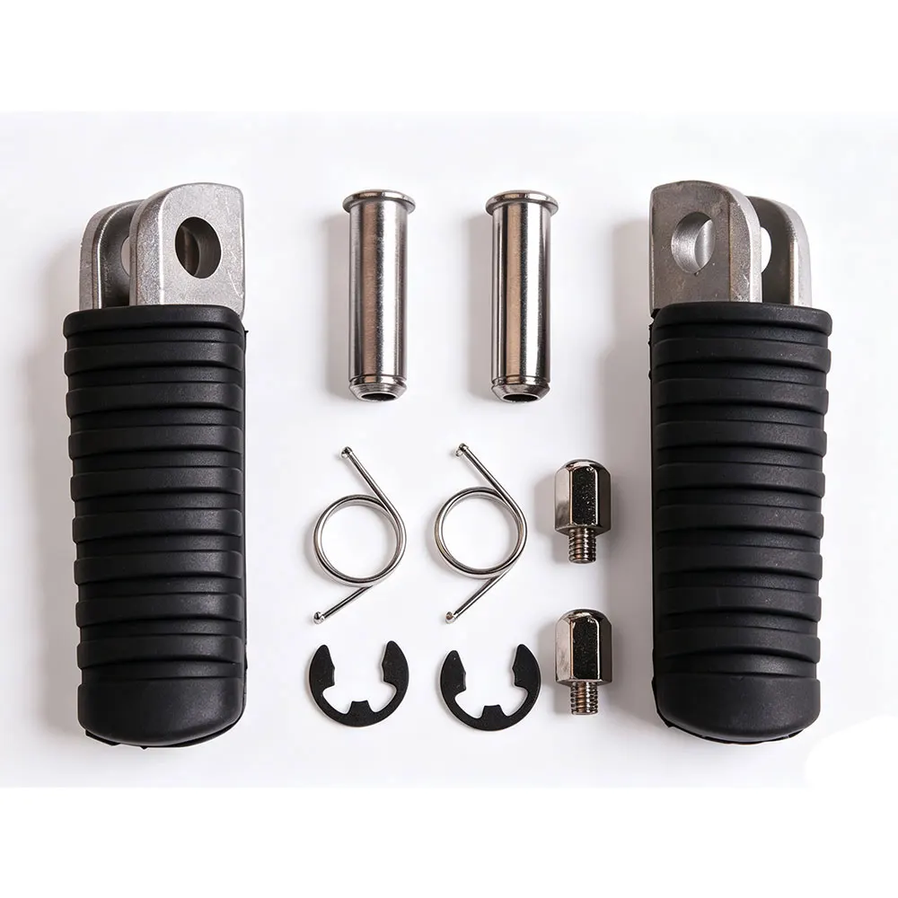 New Motorcycle Front Footrests Foot Pegs For KAWASAKI ZRX400 ZRX400 ZRX1100 ZRX1200 EX250 NINJA 250R Z750 Z1000 ZZR1100 ZX9R