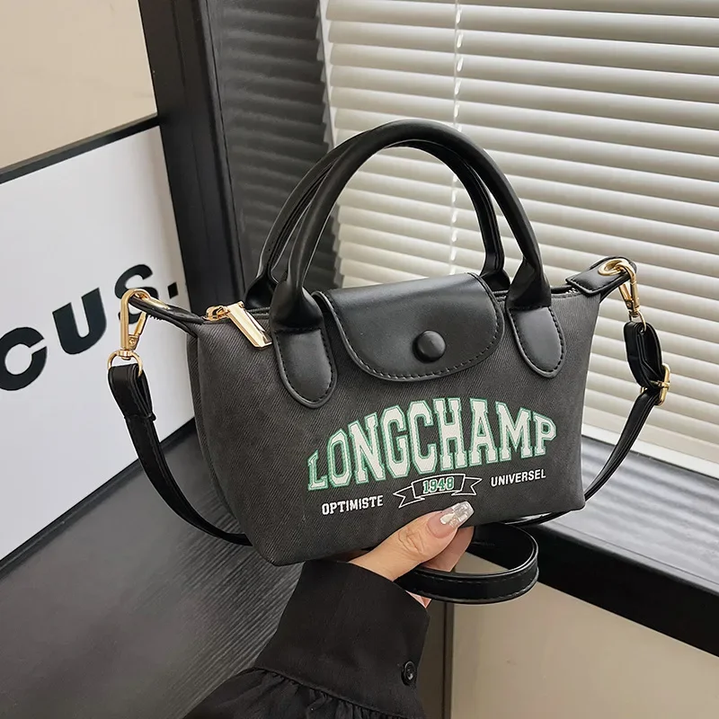 College Style Dumpling Bag, Fashionable Crossbody Bag, High Quality Shoulder Bag, Mini Single Handle Small Bag, Handbag