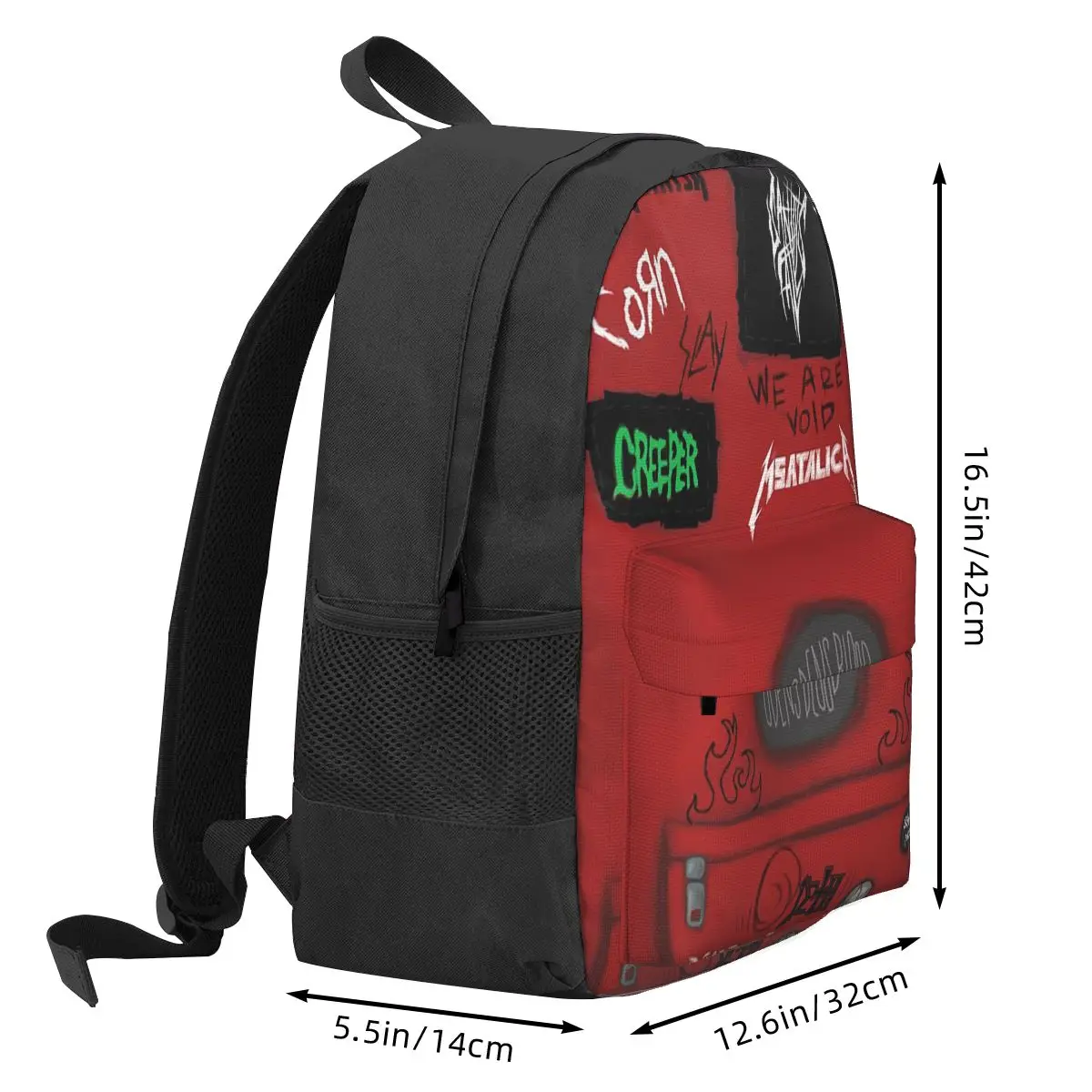 

Sally Face Larry's Bag Student Backpack School Bag Hiking Travel Daypack for Men Women Fashion Bookbag Shoulder Bags