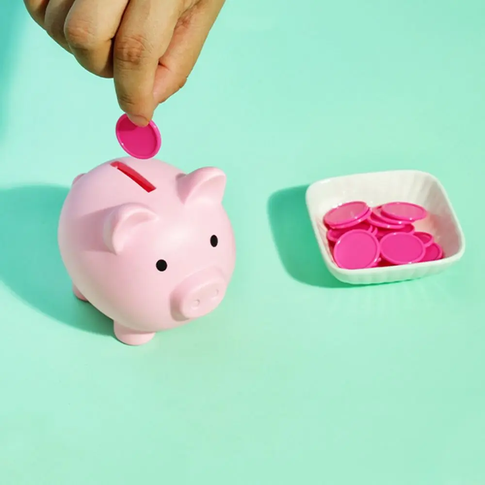 Creative Piggy Bank Color Matching Toys Colorful Color Matching Cute Piggy Bank Money Boxes Plastic Decorative