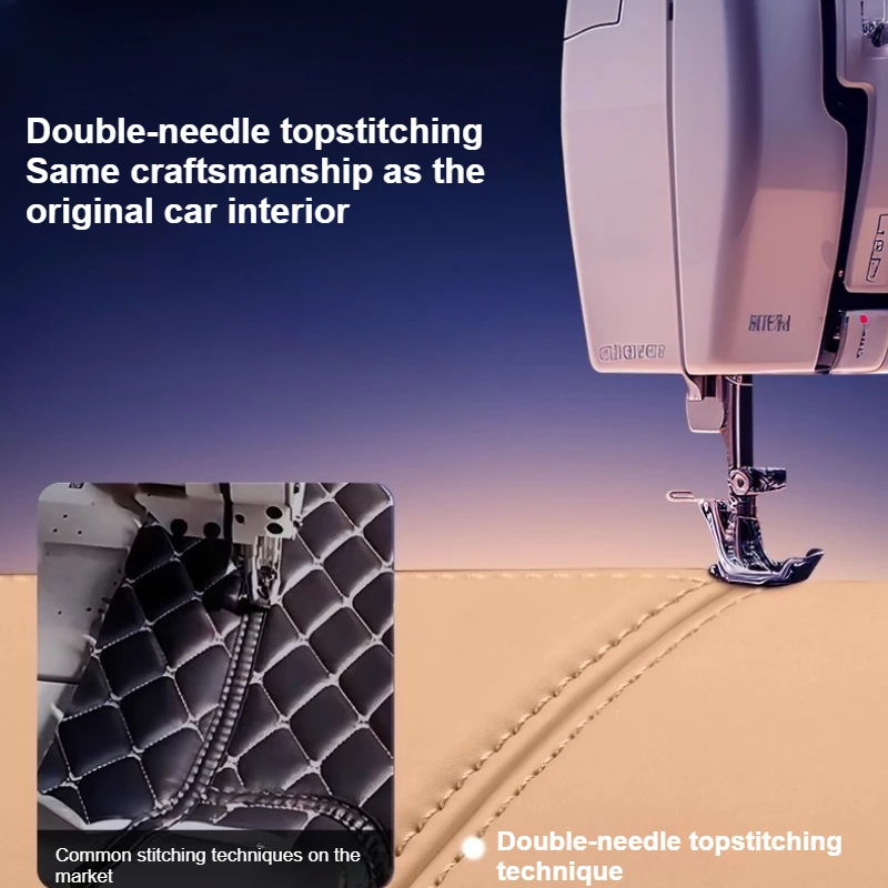 ل Aion i60 2026 الحصير الجلدية المحيطي الكامل مقاوم للماء الأوساخ مقاومة طبقة مزدوجة الكلمة حصيرة ترقية الملحقات #4