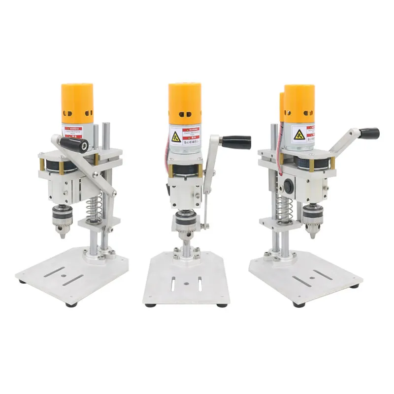 B12 DIY Desktop Table Drill High-precision 12V24 DC Variable Speed Drilling Drill with Mini and Mini Desktop