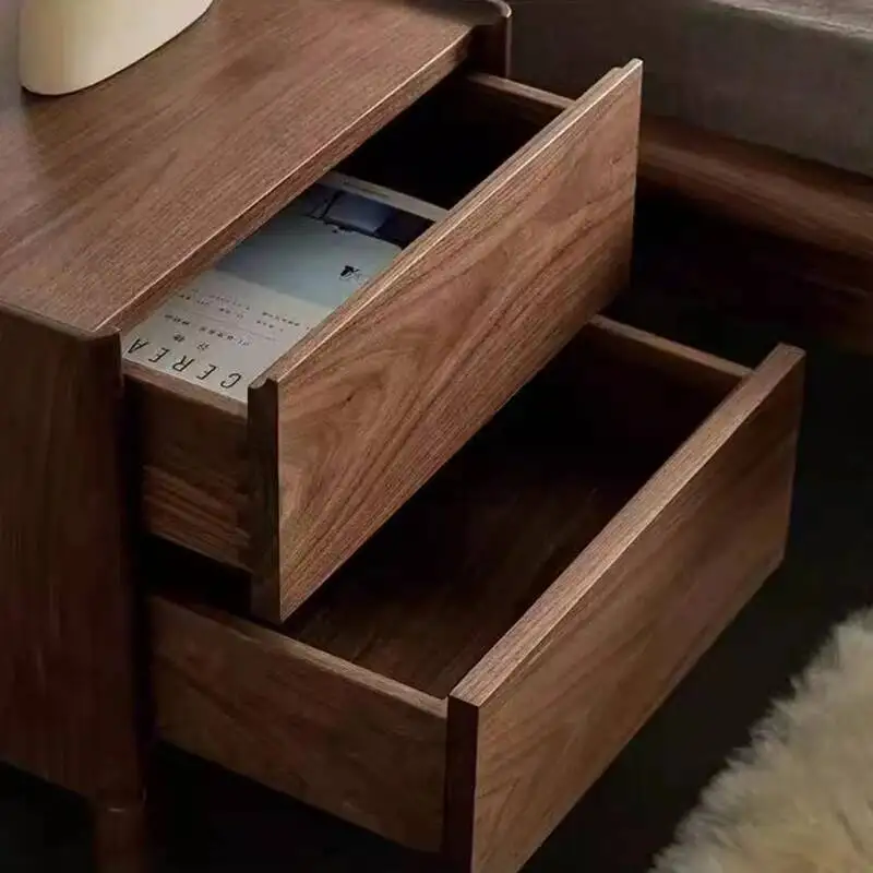 

European Stand Storage Night Unique Comfortable Drawers Aesthetic Night Tables Space Saving Haus Mesa De Noche Bedroom Furniture