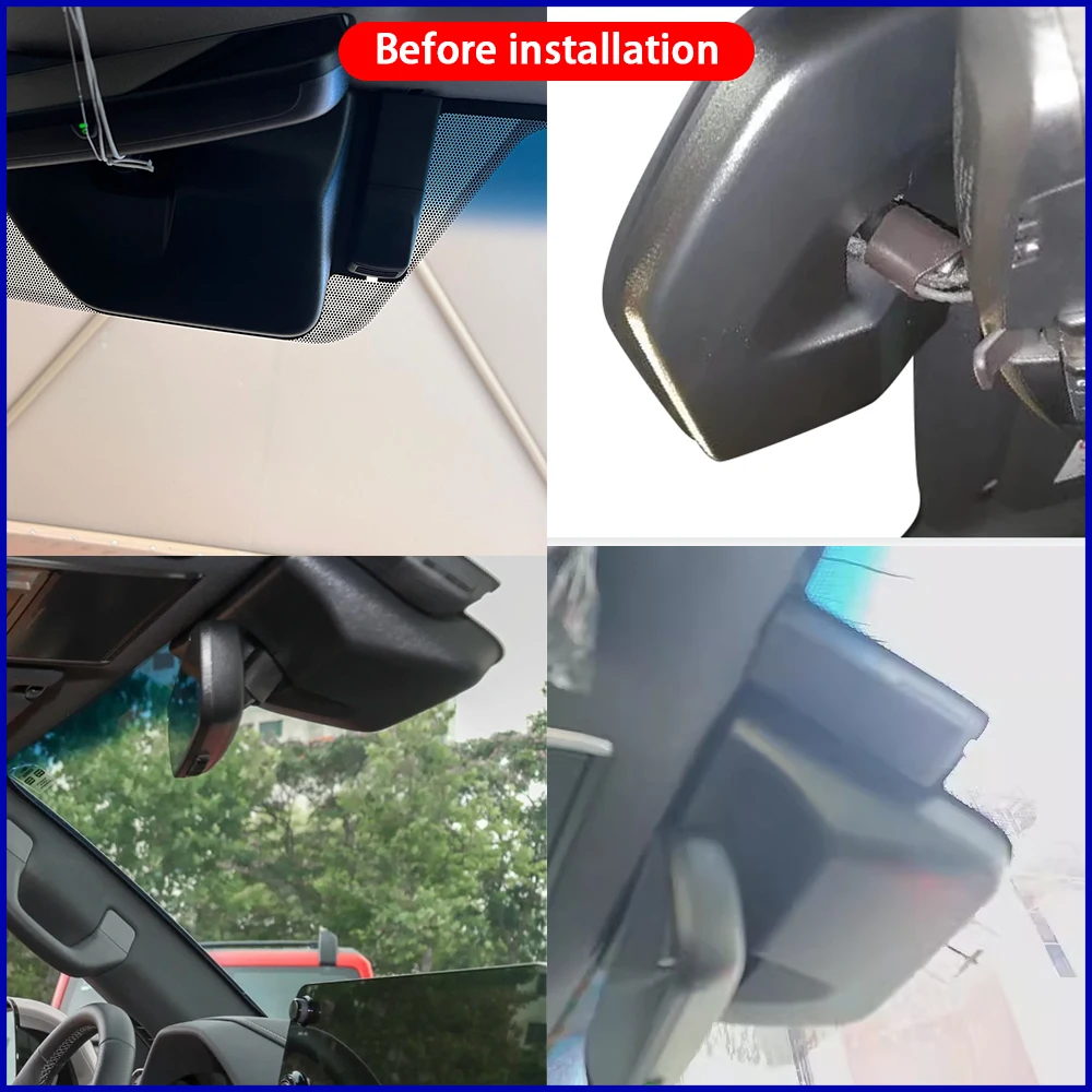 ZJCGO for Toyota Land Cruiser 300 LC300 J300 2021 2022 2023 2024 2025 4K Car DVR Dash Cam Wifi Front Rear Camera 24h Monitor