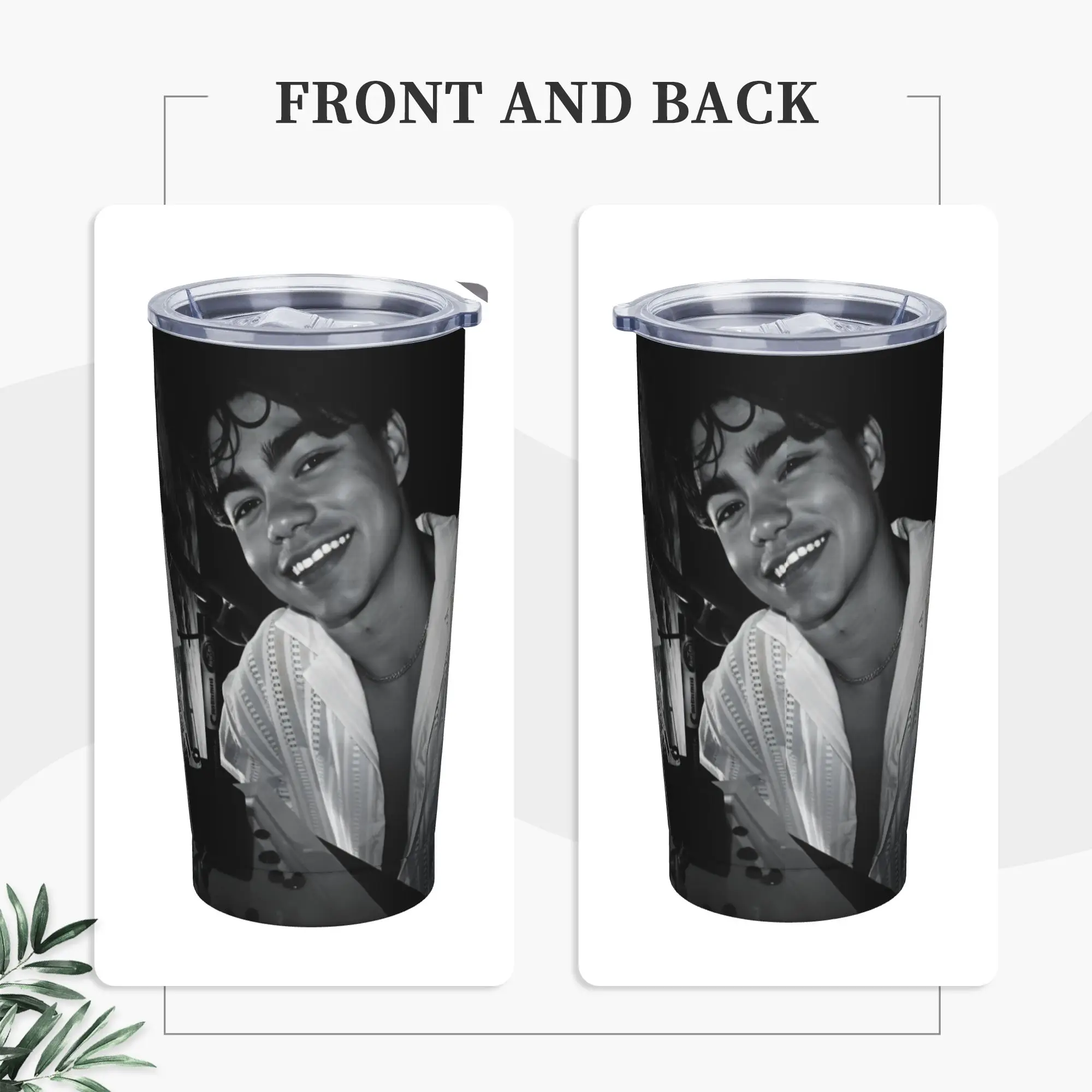 

Malachi Bartons Stainless Steel Tumbler Beach Car Mugs 20oz Coffee Mug Portable Cold and Hot Milk Tea Water Bottle