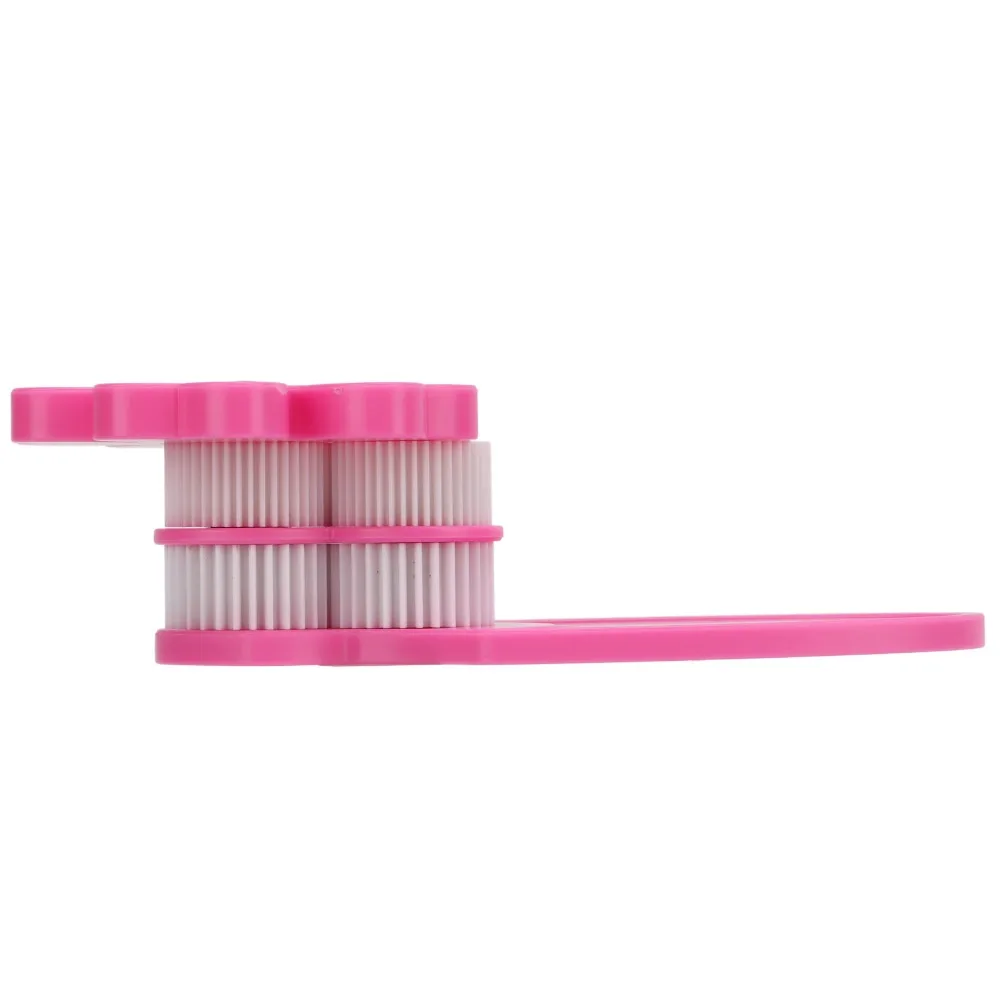 Herramienta Ligera para Ondular Papel, Tamaño Pequeño, Herramientas para Quilling de Papel, Ondulador de Papel de Plástico Color Rojo Rosa