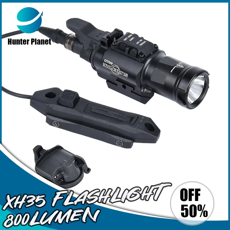 WADSN Tactica XH35 light Strobe Hanging Light Pistol Gun Strobe LED Light Fit 20mm Rail Airsoft Hanging Hunting Flashlight