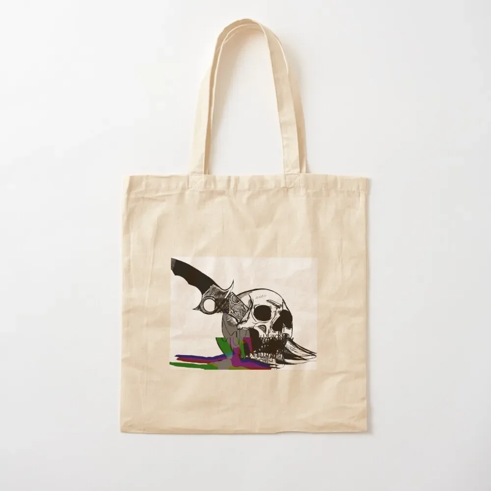 Skull & Blade Tote Bag Woman shopper bag eco pack Tote Bag