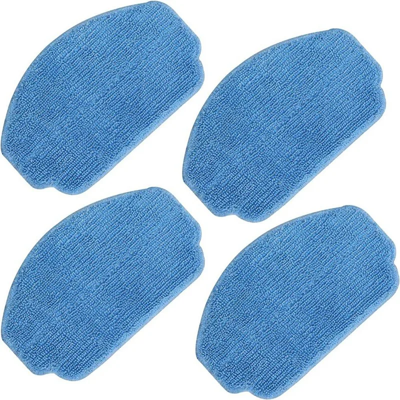 4PCS M0P Pads Replacement Cleaning Mop For MAMNV BR150 BR151 Robot Vacuum Cleaner Accessory