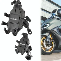 Shockproof For YAMAHA TMAX 530 500 560 TMax530 SX DX TECH MAX TMAX560 Motorcycle Handlebar Mobile Phone Holder GPS Stand Bracket