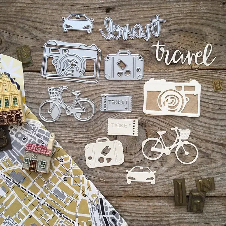 Różne serie dekoracji metalu wykrojniki szablony DIY papier do scrapbookingu/karty fotograficzne szablony do wytłaczania