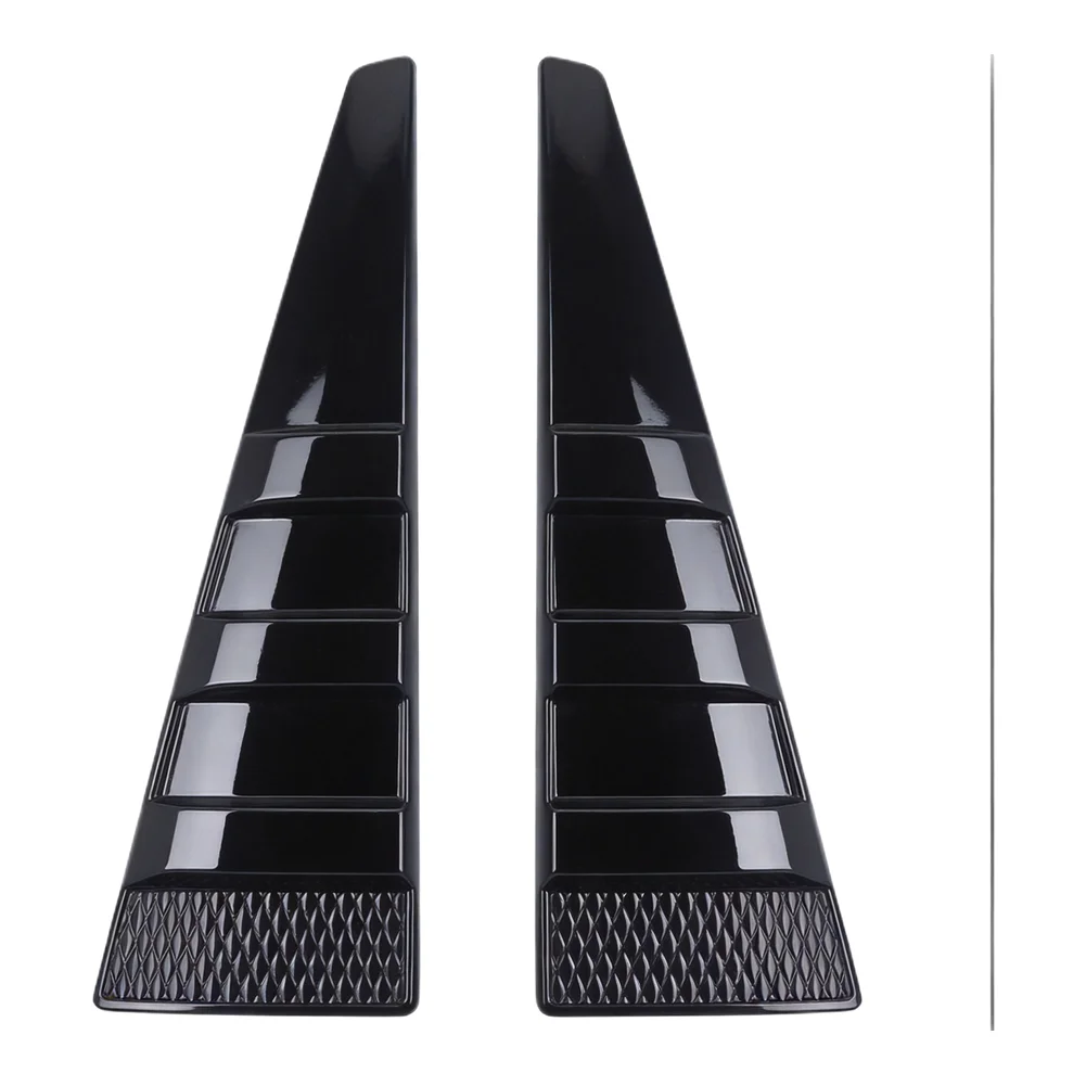 Rear Windshield Sticker for Car with Side Splitter Trim and Window Louver Sunshade Offering Stable Performance