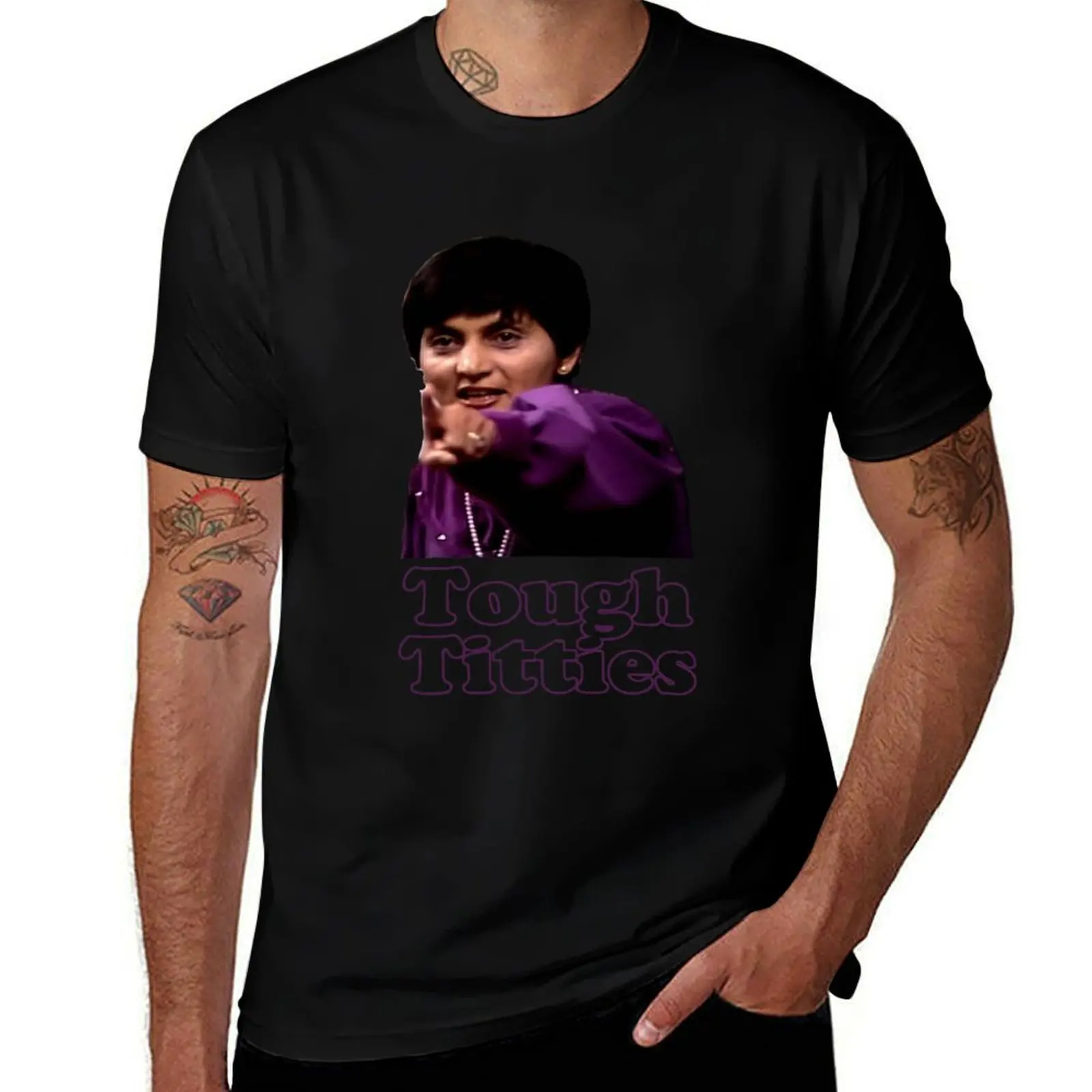 Tough Titties T-Shirt Simple Print Design T-Shirt