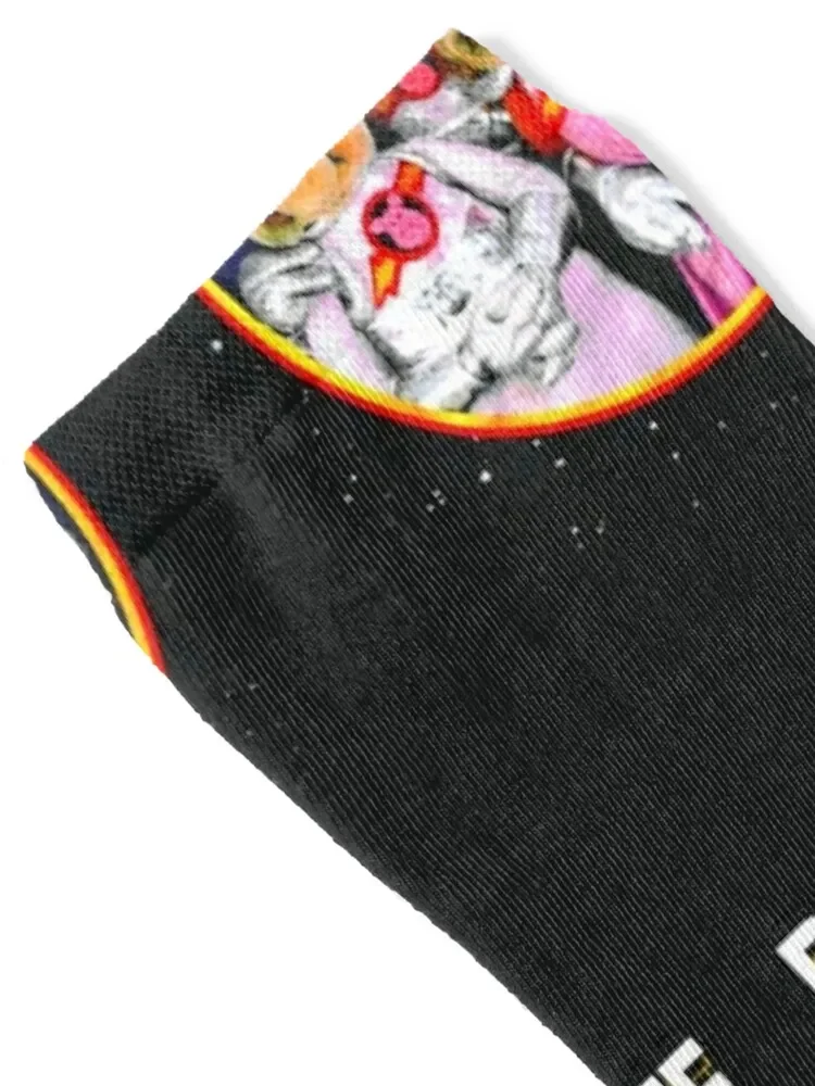 The Muppets Pigs In Space Soft Fited 301 جوارب قطنية لكرة القدم والتنس والمشي لمسافات طويلة جوارب للفتيات والرجال