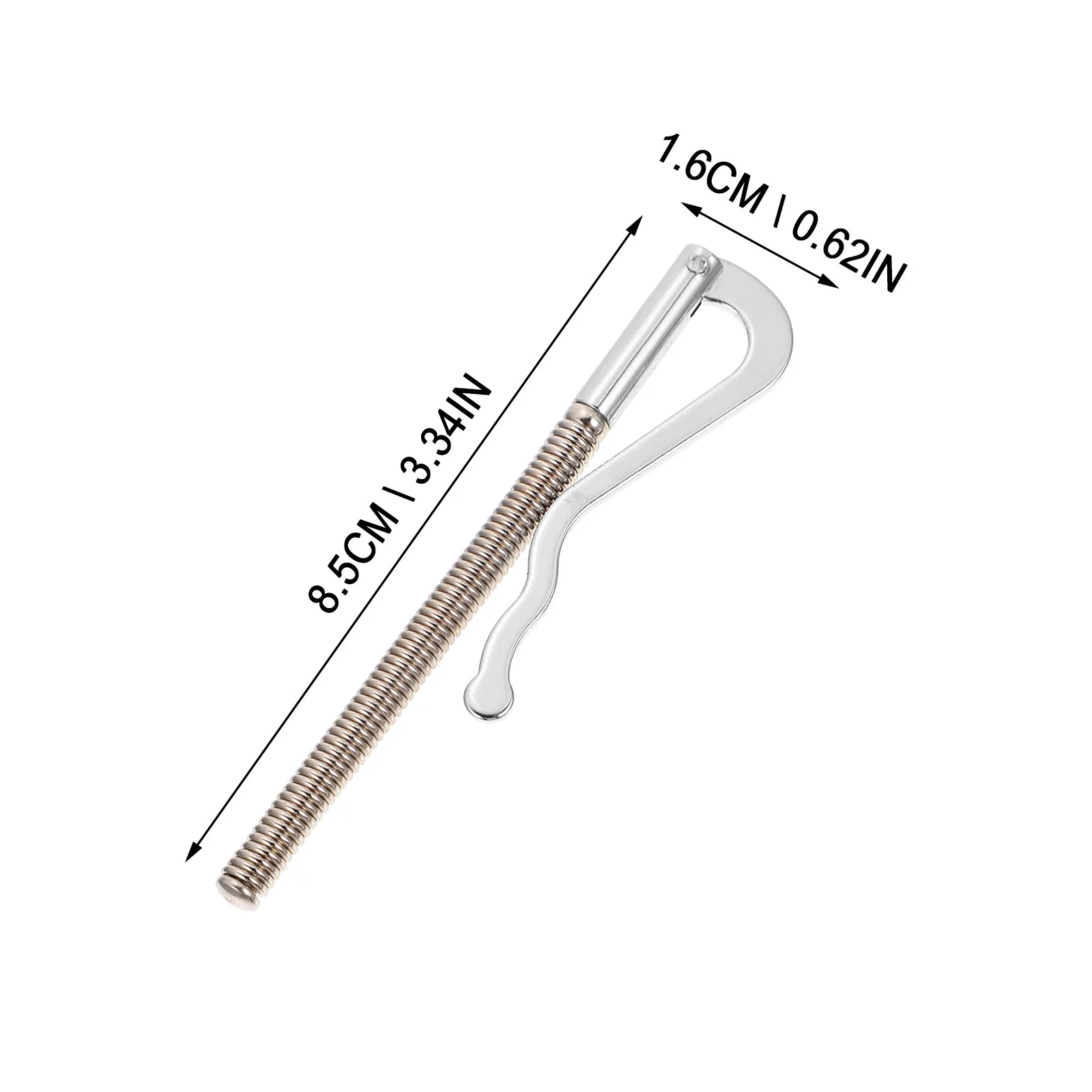 2Pcs Wallet Check Holders Metal Spring Clips Wear Resistant Banknote Clips Credit Holders for Cards Credit Organizers