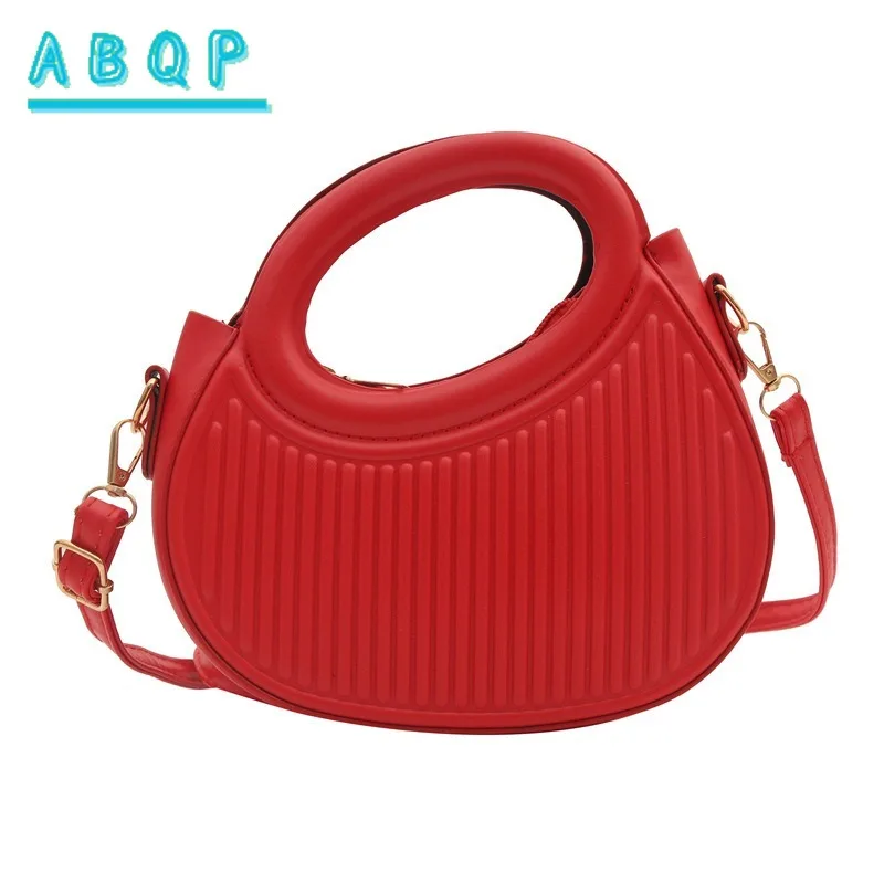 

New Women's Shoulder Bag Solid Color Fashion Women's Shoulder Crossbody Bag PU Large Capacity Casual Women's Bag High Quality