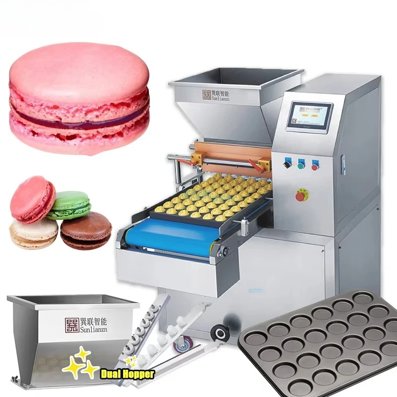 Automatic Bakery Depositor Machine for Macarons New Condition for Cake Biscuit Cookie Making with Milk Water Flour
