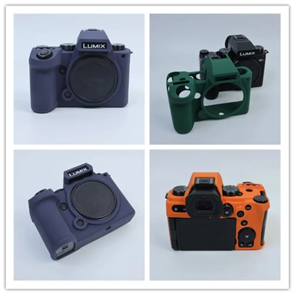 Soft Silicone Rubber Armor Body Case For Panasonic Lumix S5II S5