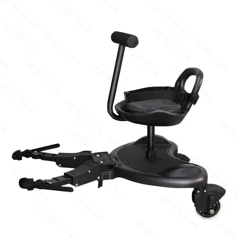 Buggy Board Auxiliary Scooter Baby Stroller Rear Trailer Second Child Artifact Twin Travel Trailer
