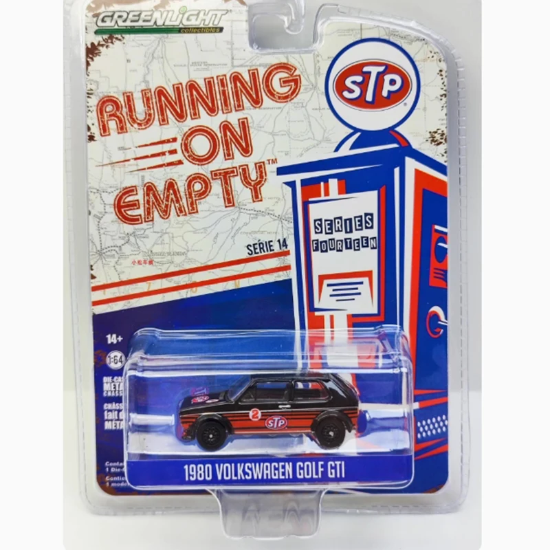 Greenlight 1:64 Skala 1974 1980 VW Golf GTI Alloy Car Model Collection Wyświetlacz Zabawka Prezenty Pamiątki