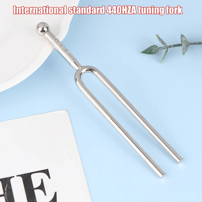 Tuning Fork 440Hz A Tone Stainless Steel Violin Viola Cello Tuner Hammer  Sound Percussion Instrument Part