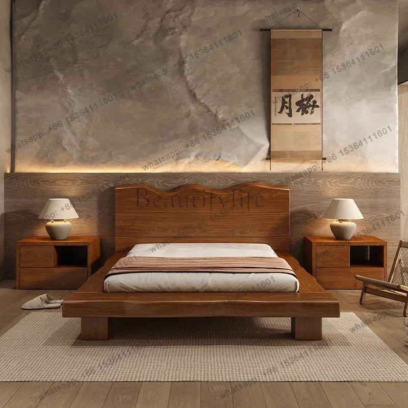 Design Wooden Massage Bed Modern Luxury Headboards Frame Beauty Double Luxury Safe Bed Sleeping