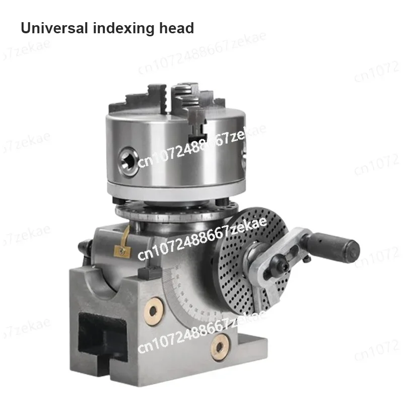 

Dividing Head Precision Semi Universal 4" 5" 6" Indexing Head W/ Tailstock & Chuck For Drilling Milling Grinding