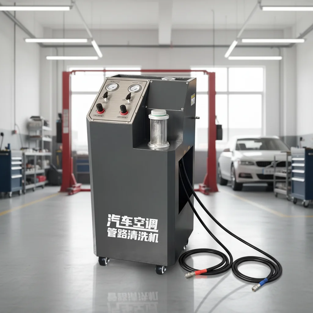 

New Arrival Automotive AC Pipeline Cleaner Car Air Conditioning Flushing Machine Evaporator Cleaning Machine Auto AC Pipe Washer