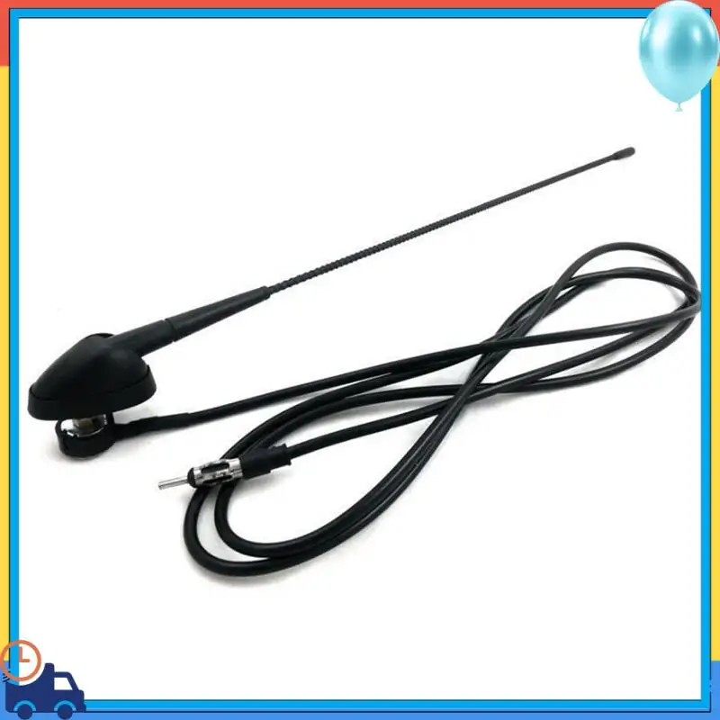

A90Q-17 Inch Square Base Roof Antenna And Mount With Wiring Replacement For 106 205 206 306 307 309 406 806