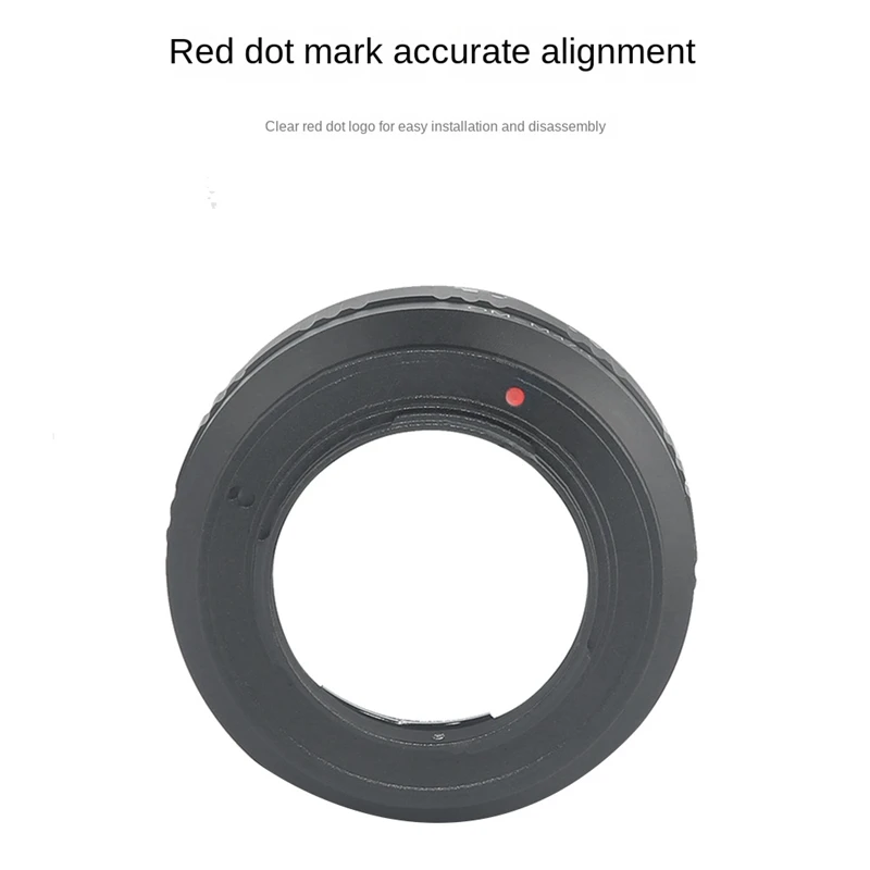 OM-M43 Lens Adapter Ring For OM Lens To Olympus EM10 PENF EM5II EPL